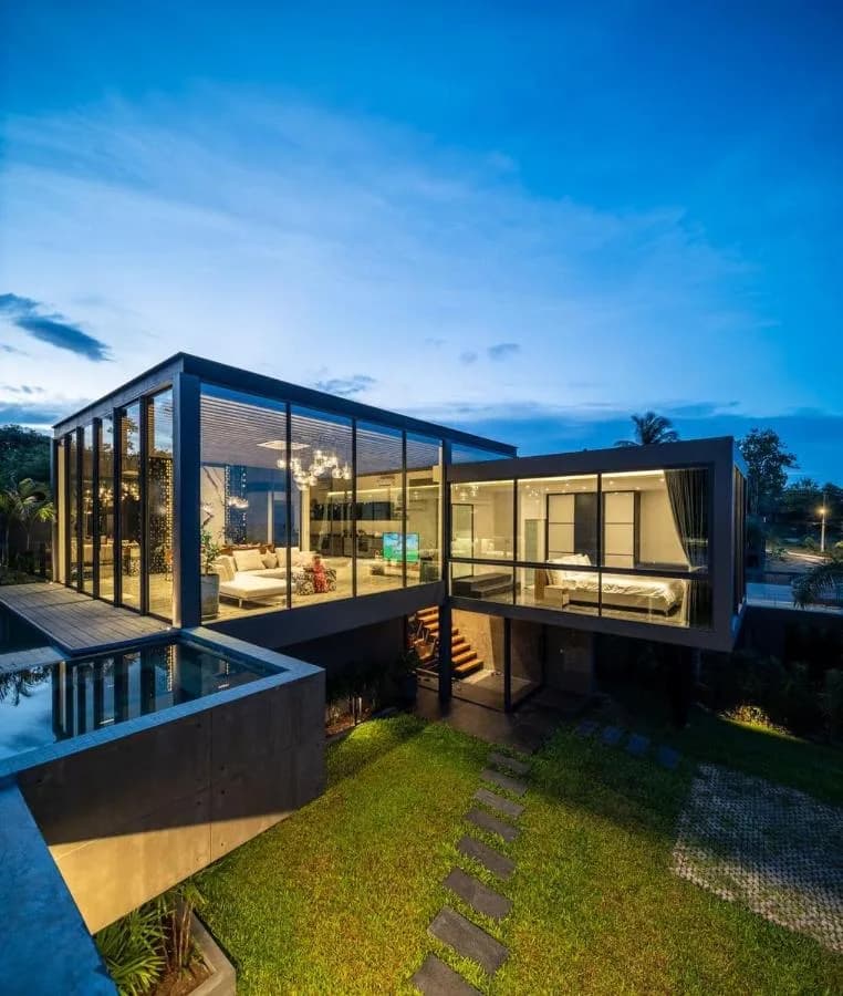 One of a kind luxury 3 bedroom villa with a sea view and private pool a short walk from the beach-VIL0023 — vue 1