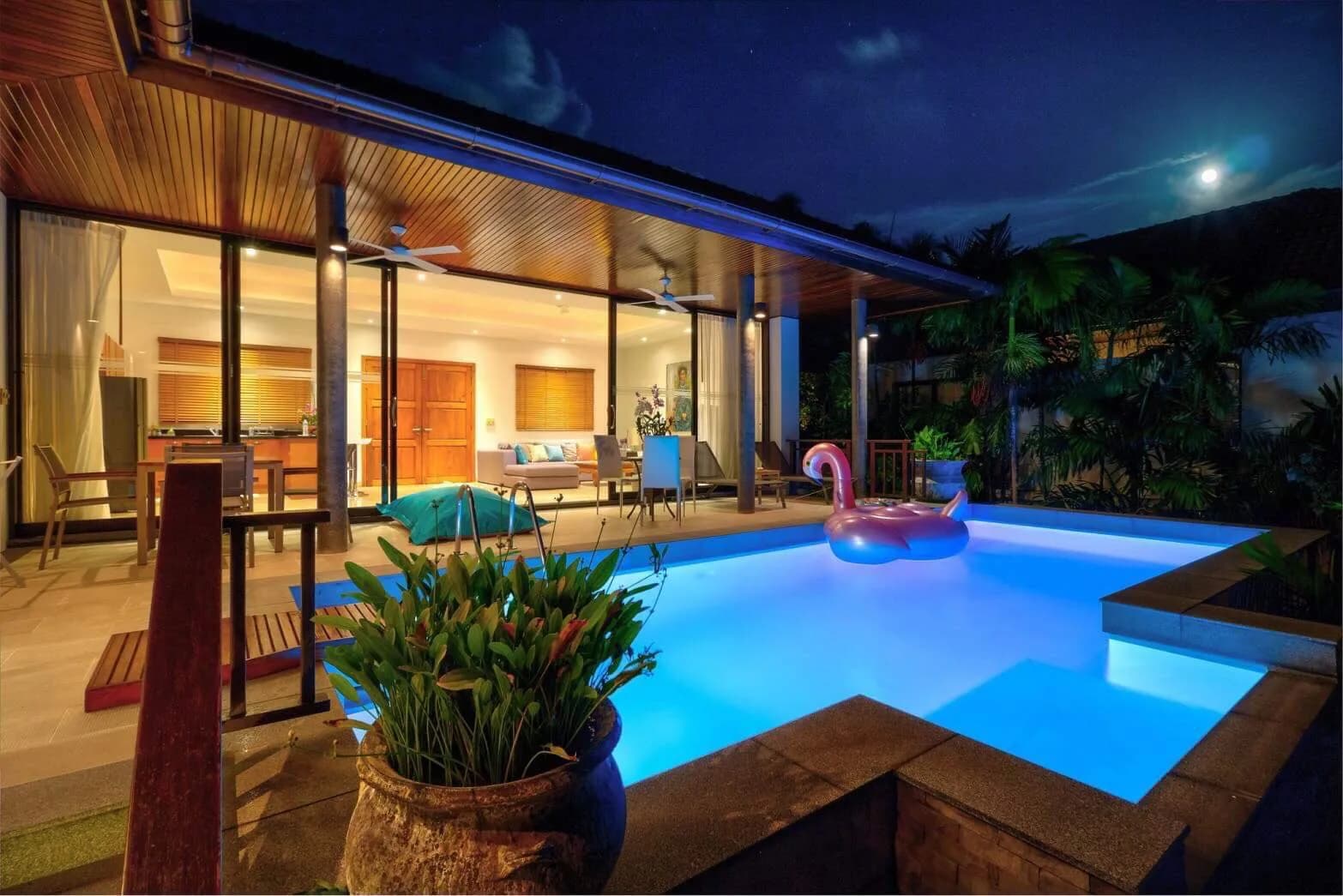 3 bedroom villa with a sea and sunrise views in Lamai area-VIL0034 — view 1