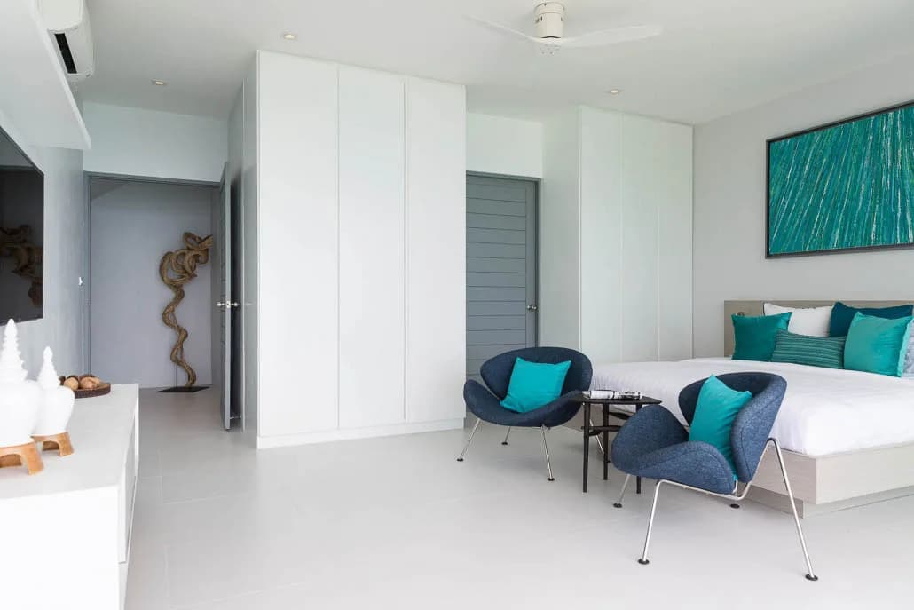 Sea view villa with access direct to the beach 50 meter in Plai laem-VIL0056 — vue 1