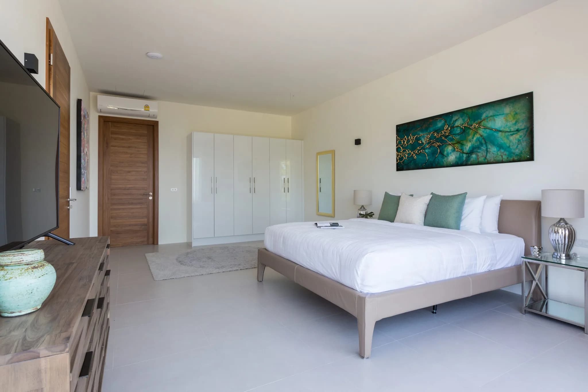 Sumptuous 3 bedroom villa with magnificent views of the sea and a private pool in the quite area of Maenam-VIL0064 — vue 1