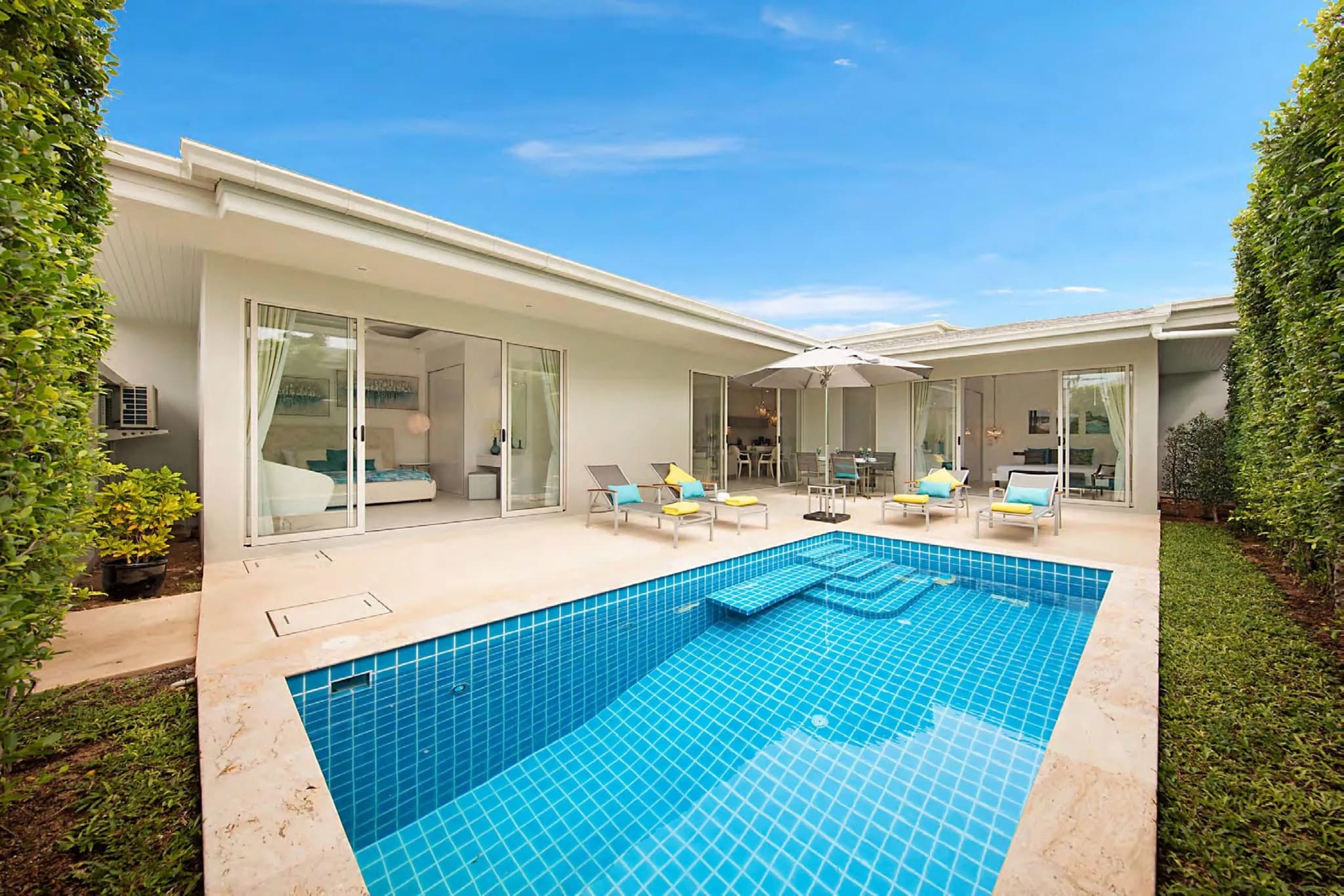 2 BEDROOM PRIVATE POOL VILLA WITH ATTRACTIVE PRICE IN PLAI LAEM-VIL0077 — vue 1