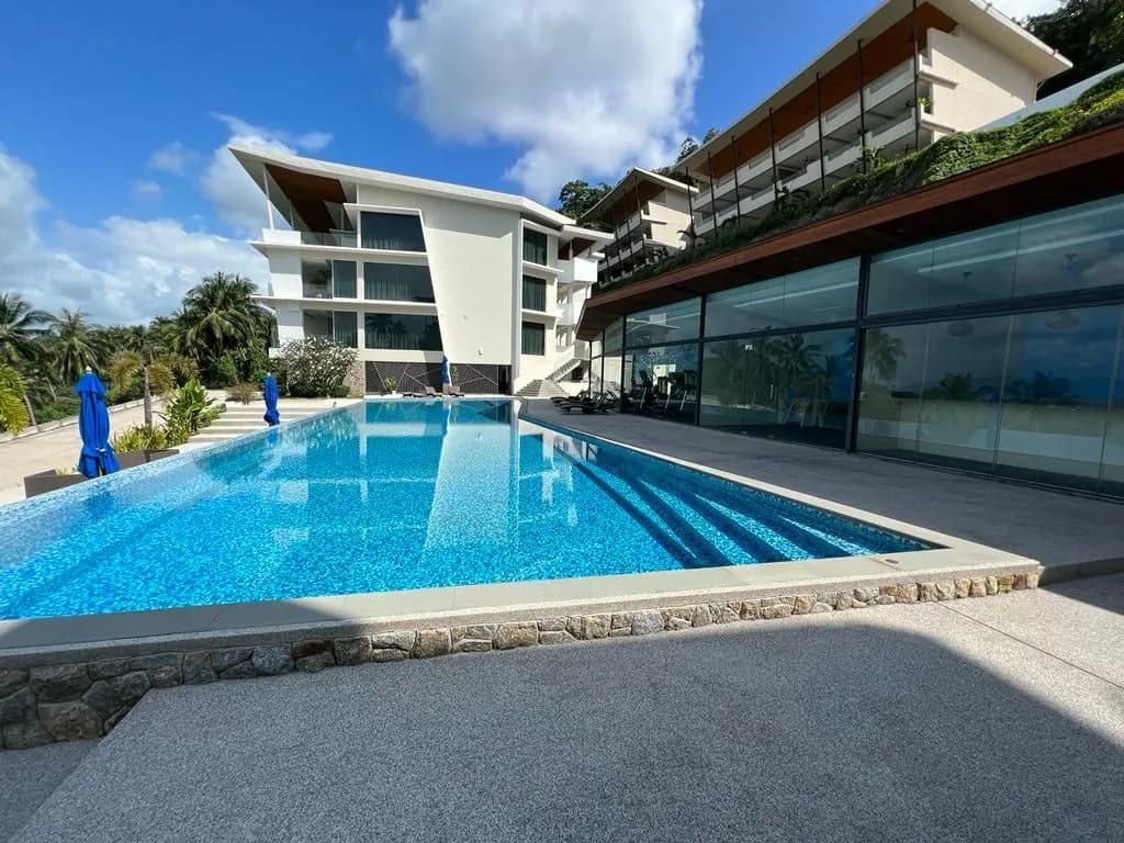 5 bedroom villa with amazing views of the ocean and a private pool in the quite area of Maenam-VIL0102 — vue 1