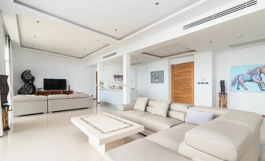 Luxury 3 bedroom duplex with magnificent views of the oceanin the quite area of Maenam-VIL0119 — vue 1