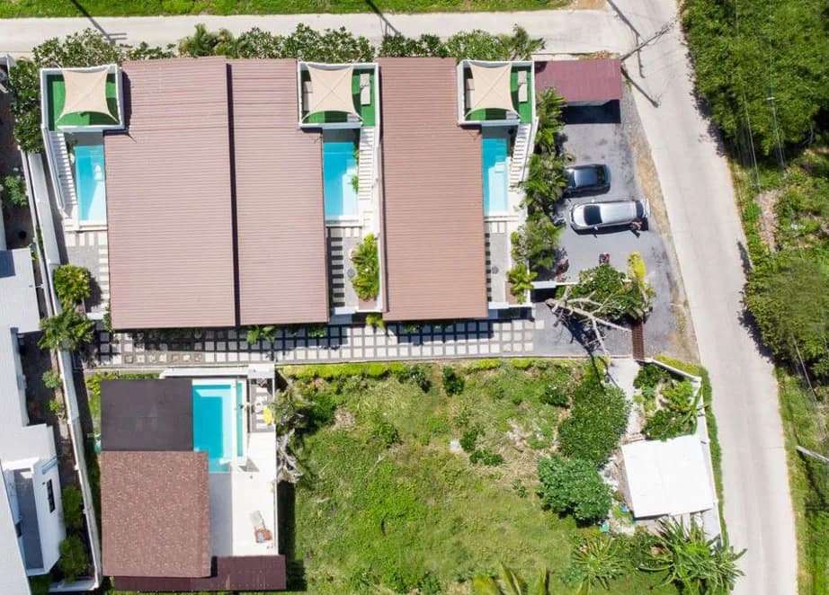 Complex of 4 villas in Lamai for sale-VIL0151 — vue 1