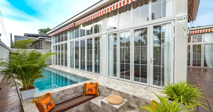 New one of a kind 3 bedroom private pool villa a short walk from Plai Laem beach-VIL0161 — vue 1