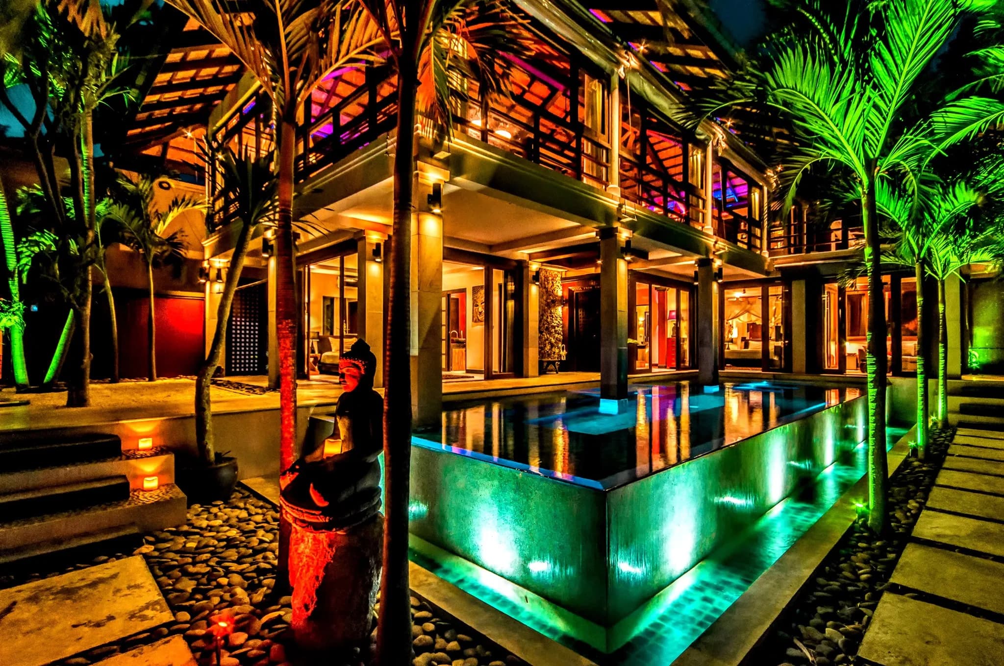 Unique Bali style 3 bedroom villa in Bophut Hills-VIL0164 — vue 1