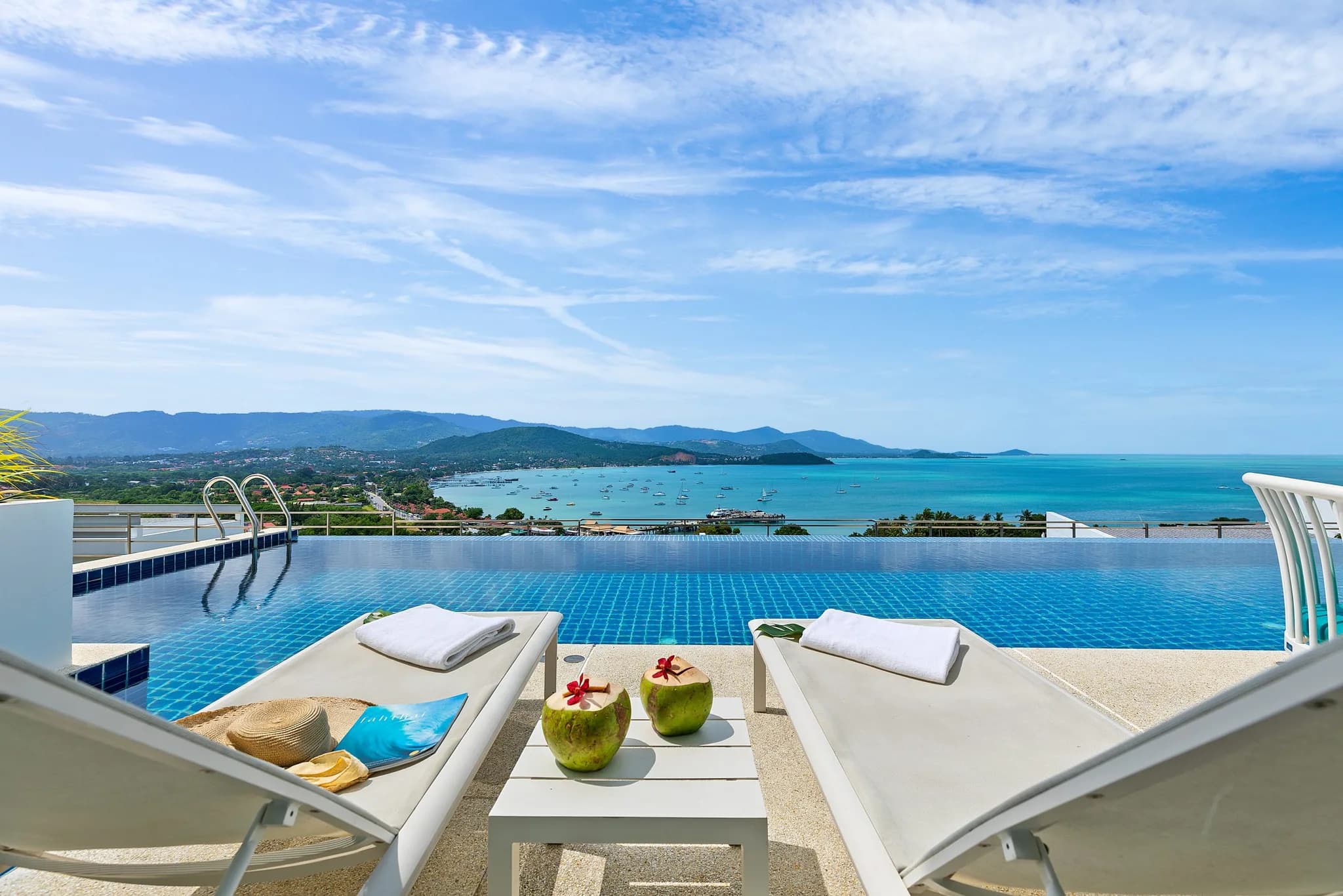 2 bedroom apartment with stunning sea & sunset views in Bang Rak – VIL0177 — vue 1