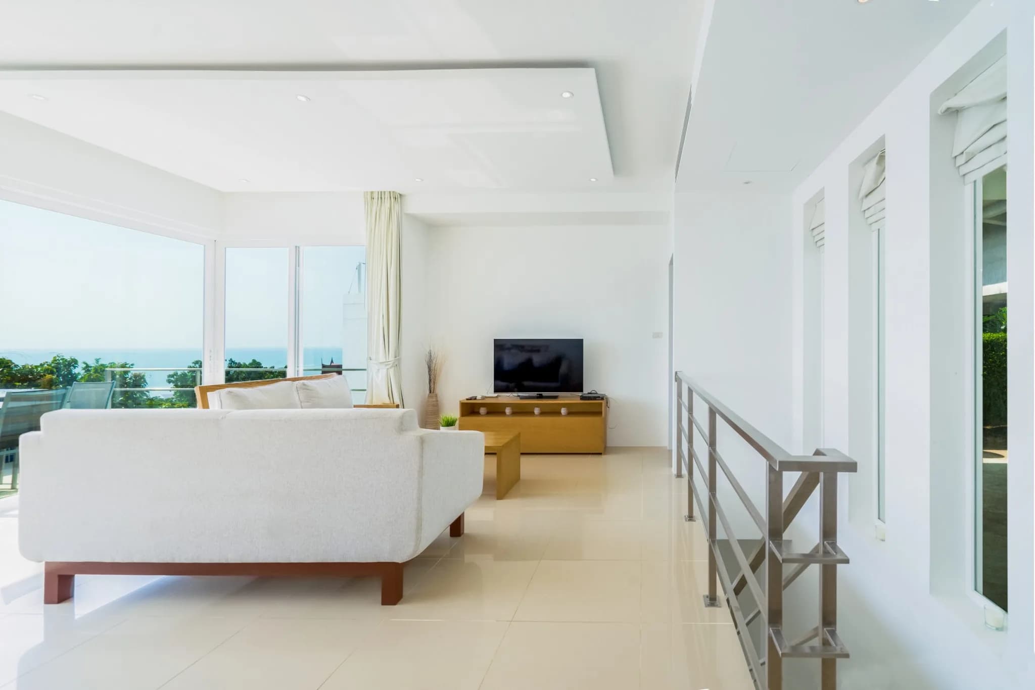 Dazzling 2 bedroom villa with stunning sea & sunset views in Bang Rak – VIL0184 — vue 1