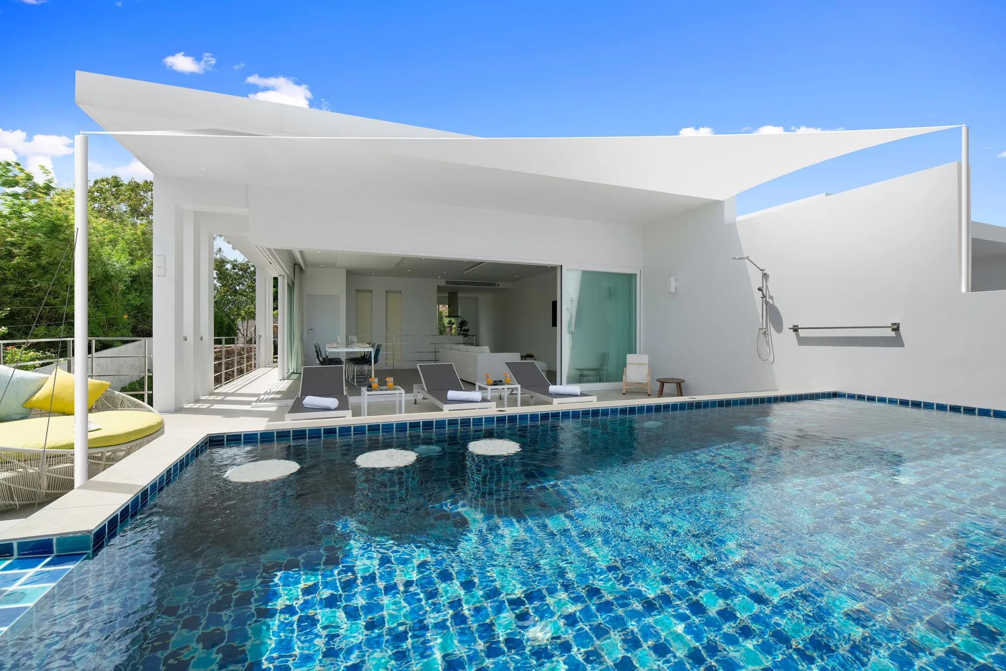 Wonderful 3 bedroom villa with wow sea & sunset views in Bang Rak – VIL0188 — vue 1