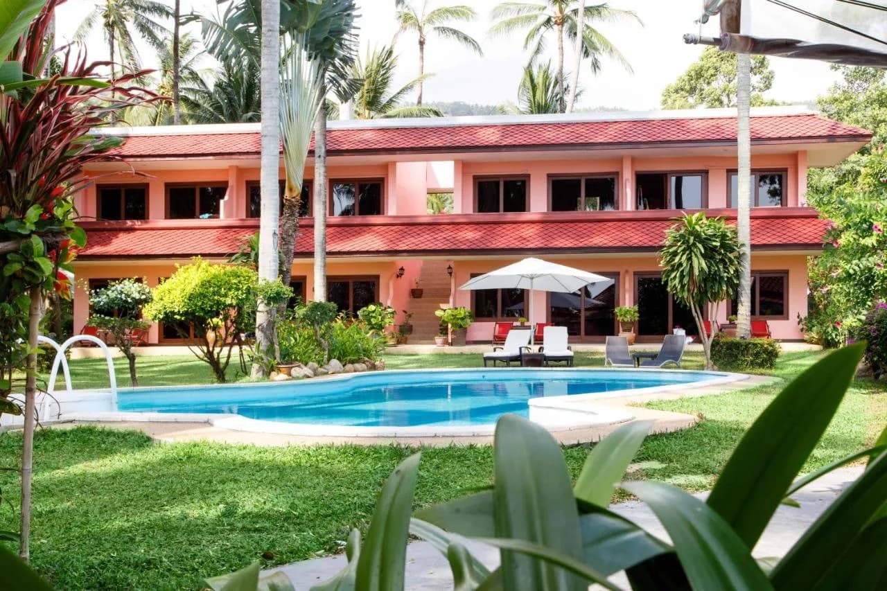 resort with 12 rooms 5 minute walk from Chaweng Noi beach – VIL0192 — vue 1