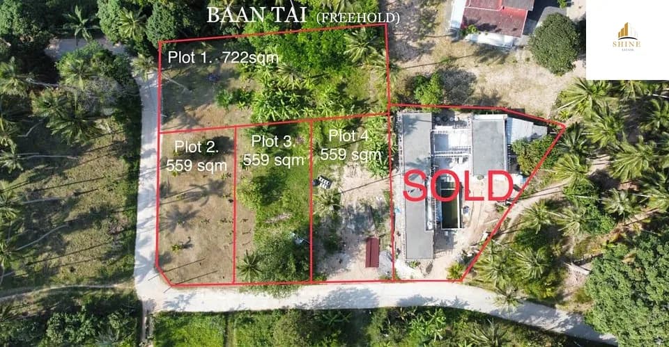 3 bedroom private pool villas at a very affordable price in Ban Tai – VIL0202 — vue 1
