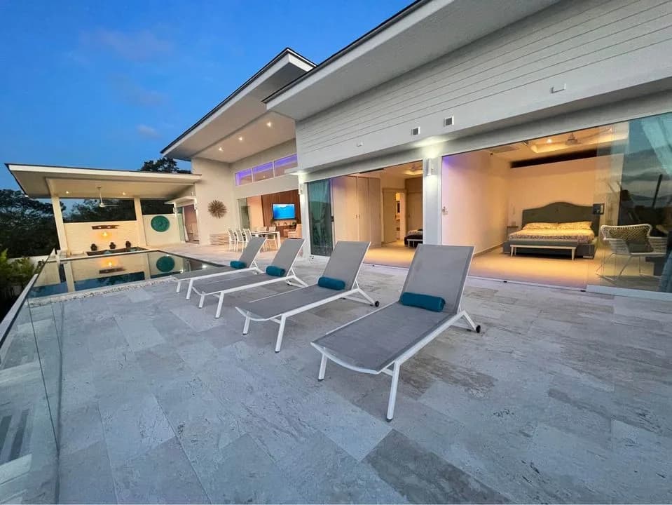 3 bedroom villa with a panoramic view on Koh Phangan in Bangrak – VIL0206 — view 1