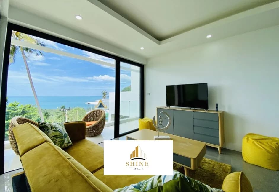 1 bedroom sea view apartment in Lamai – VIL0229 — view 1