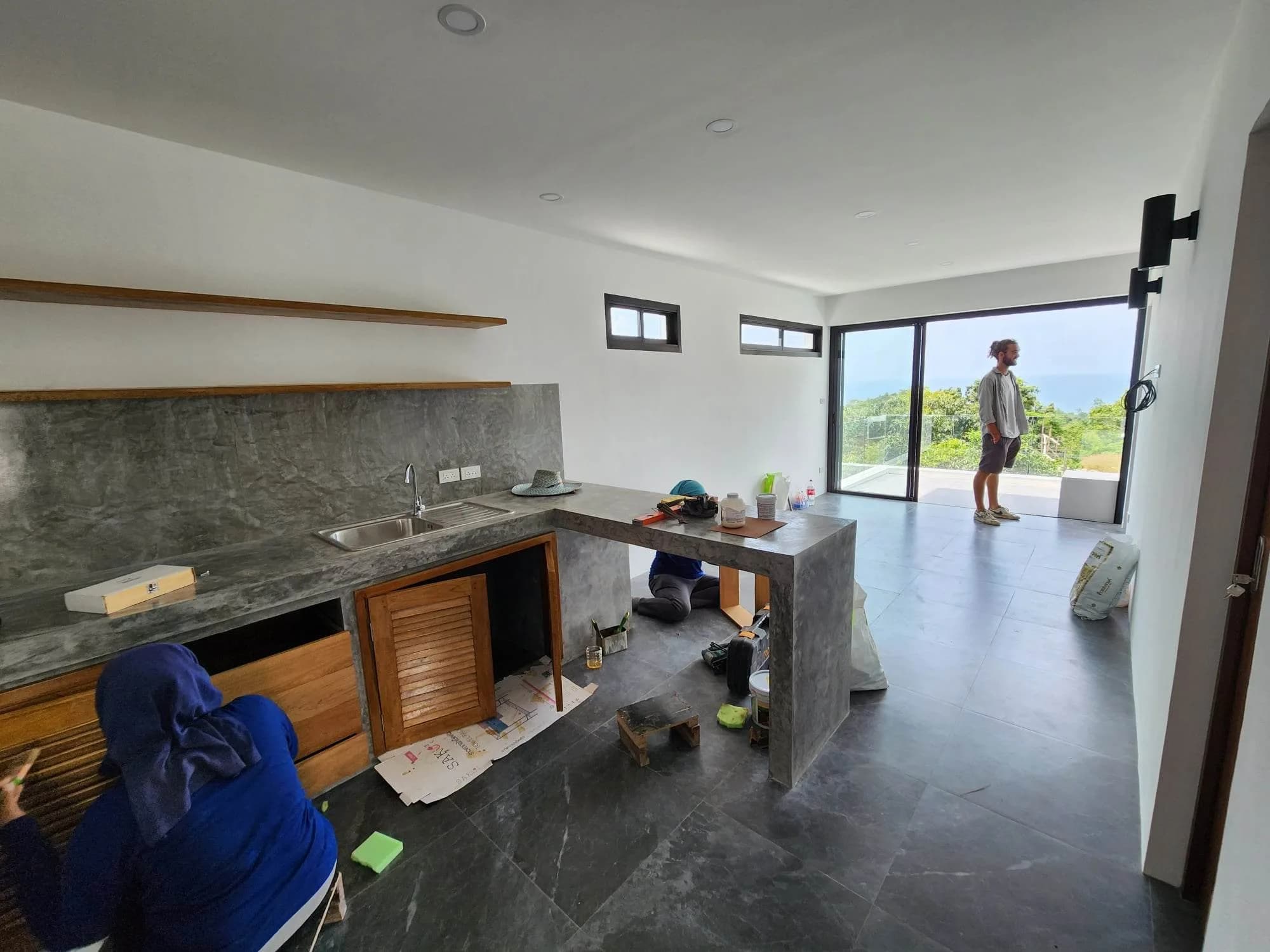 1 bedroom apartment with a sea view at affordable price in Lamai – VIL0232 — vue 1