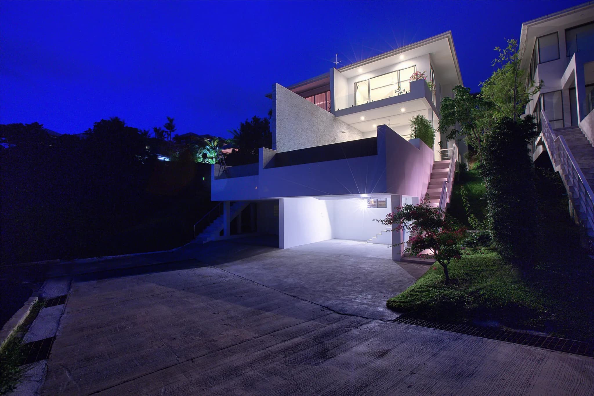 4 Bedroom private pool villa in Plai Laem area – VIL0239 — vue 1