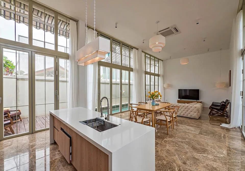 One of a kind 3 bedroom villa with a private pool walking distance to Plai Laem beach – VIL0260 — vue 1