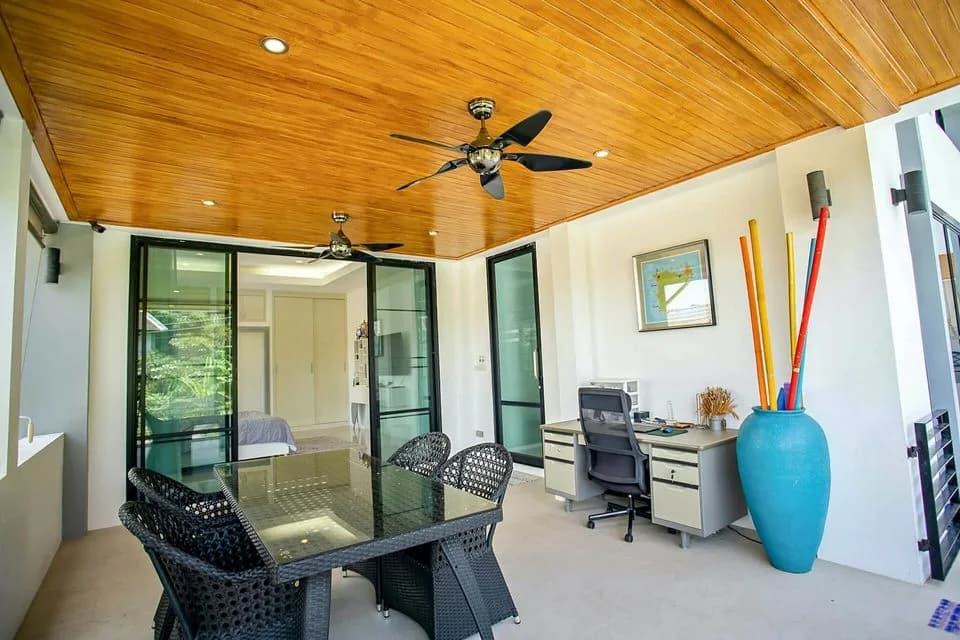 3 bedroom private pool villa in a quite residence in Bophut – VIL0261 — vue 1