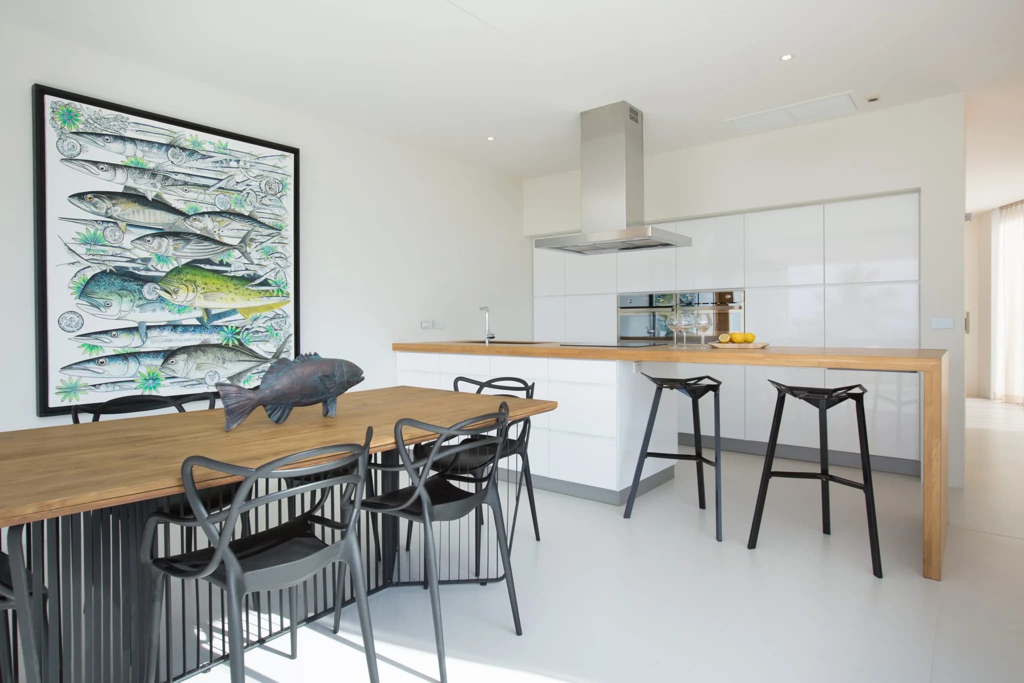 Modern 1 bedroom apartment with a sea view in Maenam – VIL0265 — vue 1