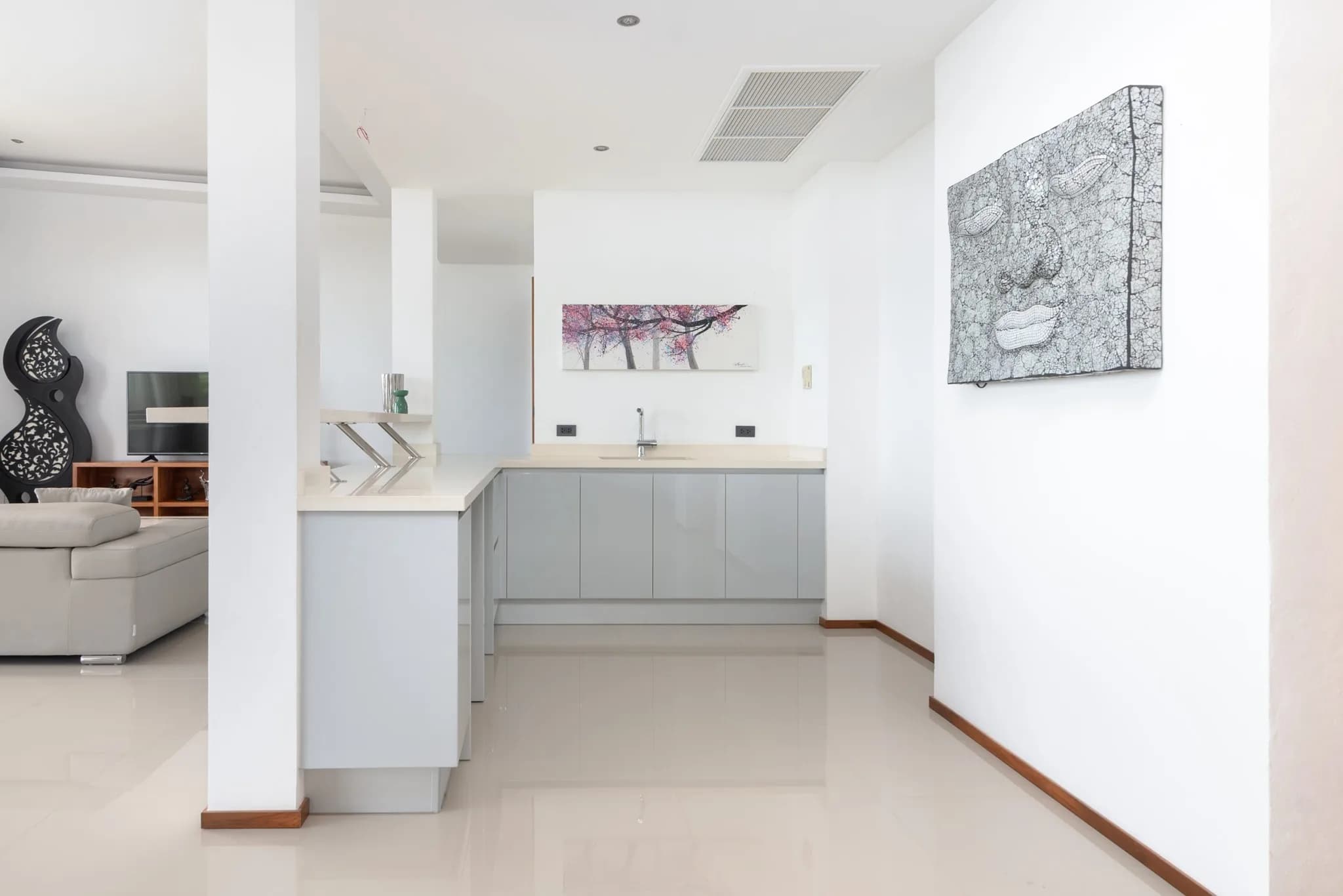 2 bedroom penthouse with incredible sea views in Maenam – VIL0276 — vue 1