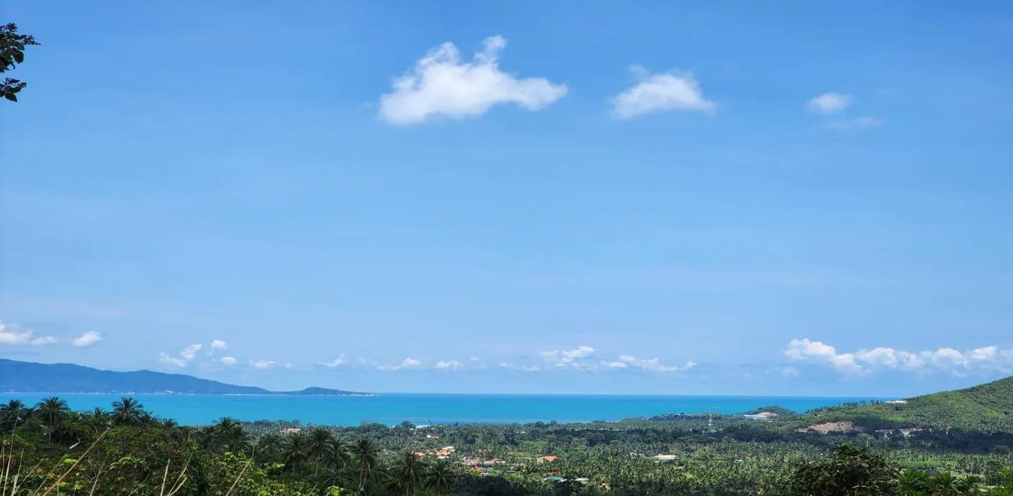 Luxury 2-3-4 bedroom sea villas in a new development in Maenam – VIL0281 — vue 1