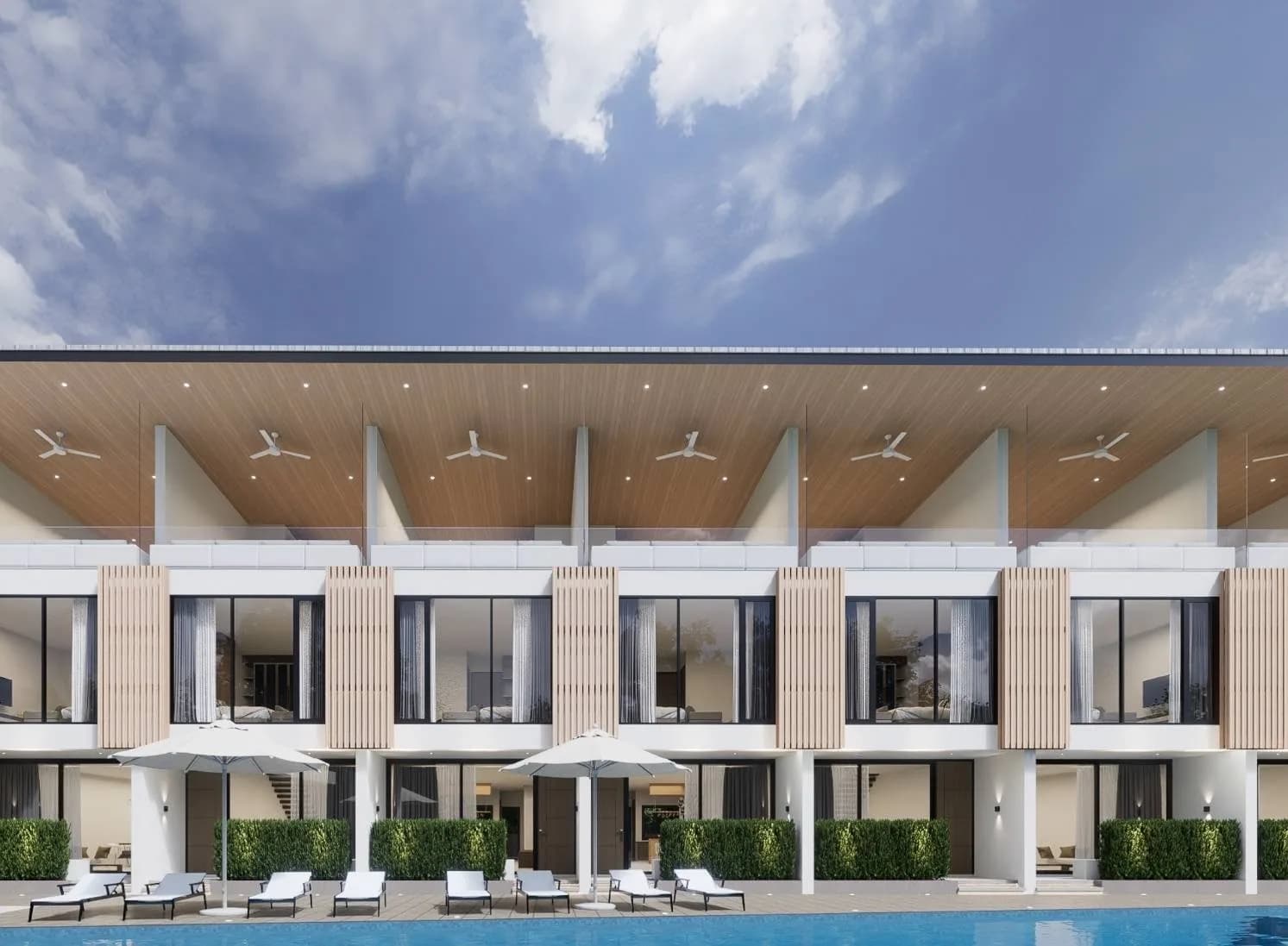 Ideal for a family living 2 bedroom townhouses in a quite area of Maenam – VIL0282 — vue 1