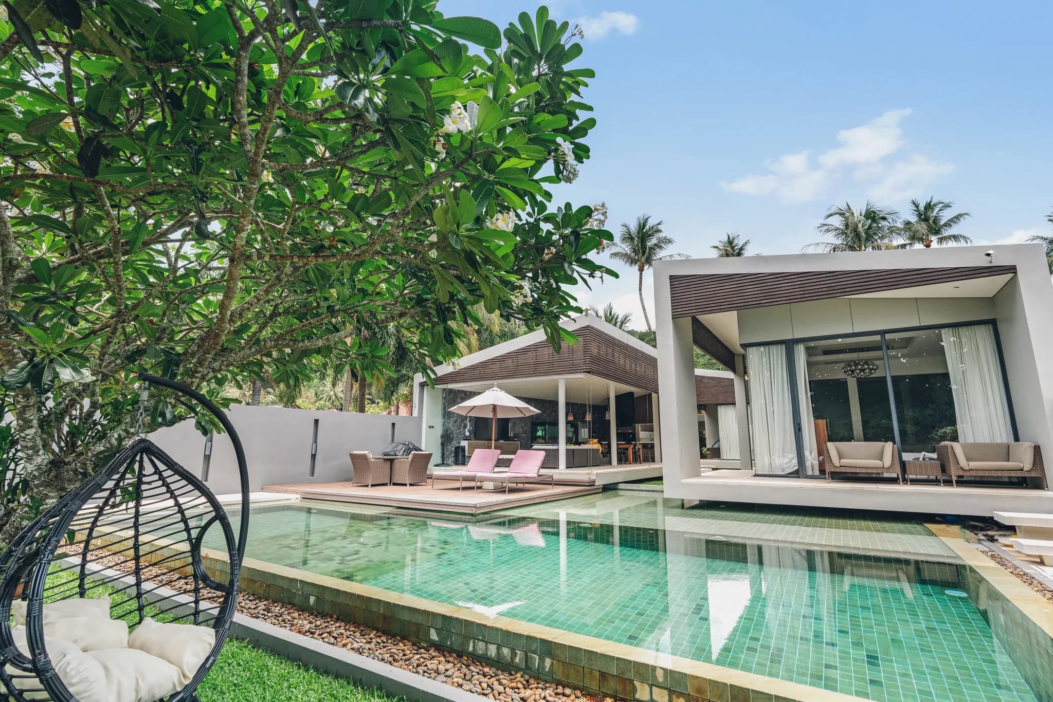 3 bedroom beachfront villa with modern design – VIL0255 — vue 1