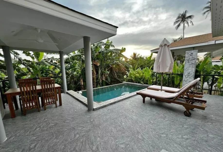 2 bedroom villa with a pool in Lamai at affordable price – VIL0293 — vue 1