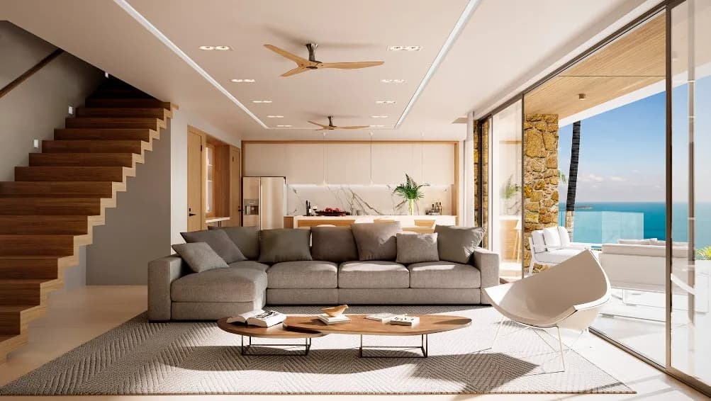 Outstanding 3 bedroom sea view villa with an infinity pool in prime location – VIL0298 — vue 1