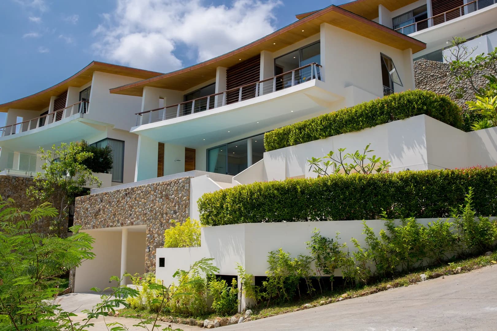 Remarkable 3 bedroom villa with amazing sea view and private pool in Plai Laem – VIL0303 — vue 1