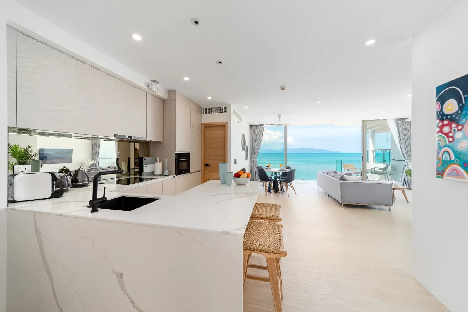 New beachfront apartments in Bophut – VIL0304 — vue 1
