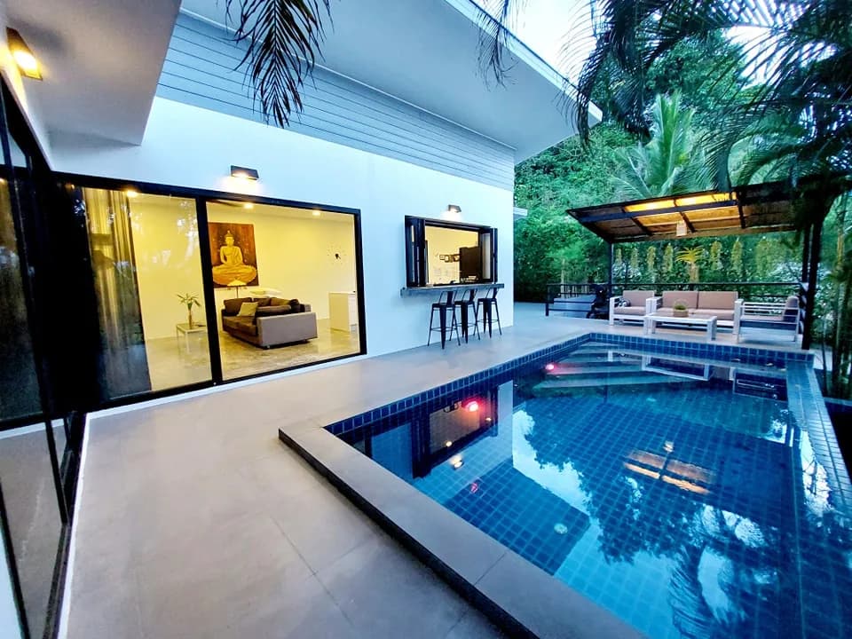 Very affordable off plan 2 bedroom private pool villas in Lamai – VIL0305 — vue 1