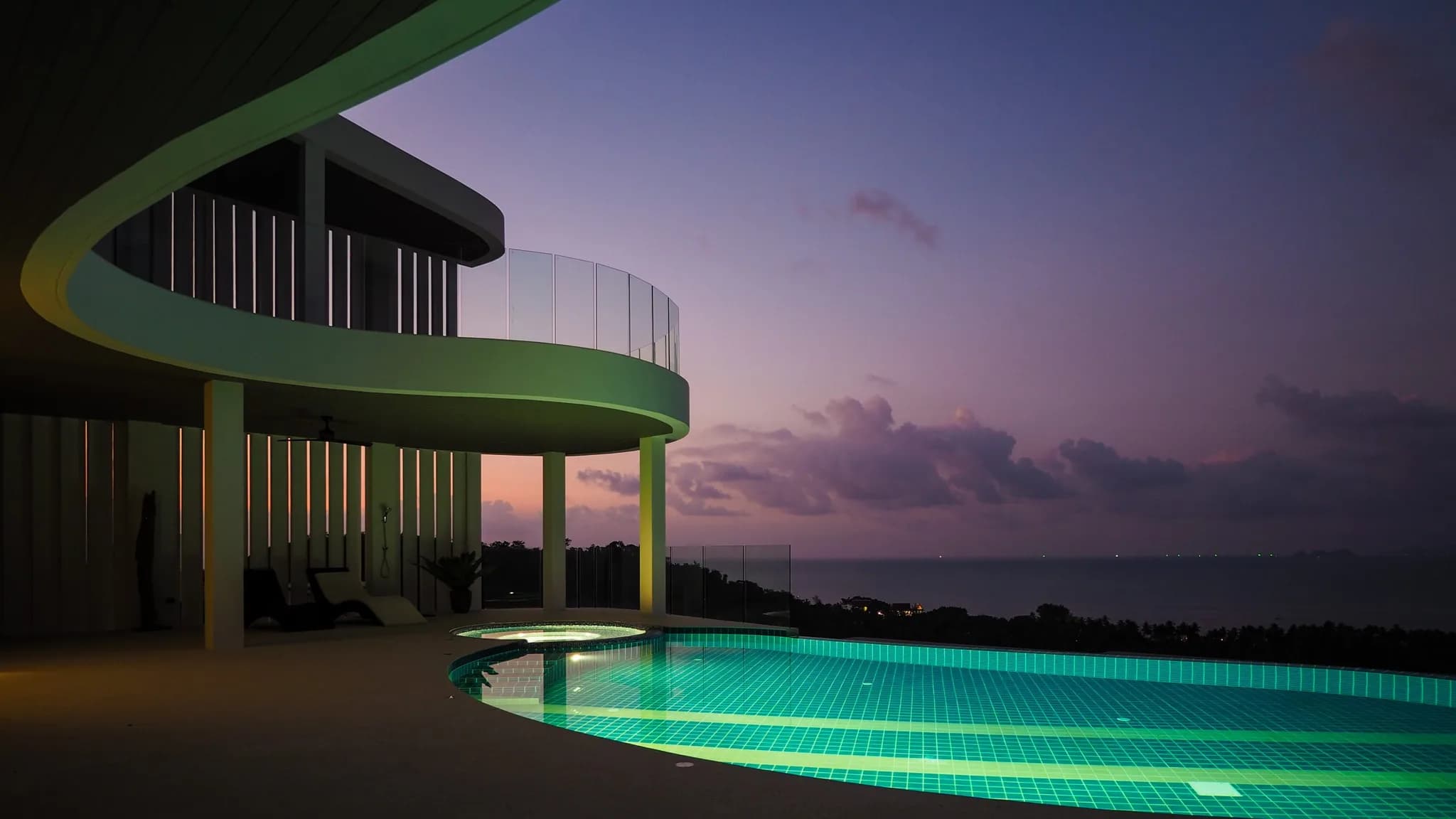 Lavish 3 bedroom private pool villas 900 m from Bang Por beach – VIL0319 — vue 1