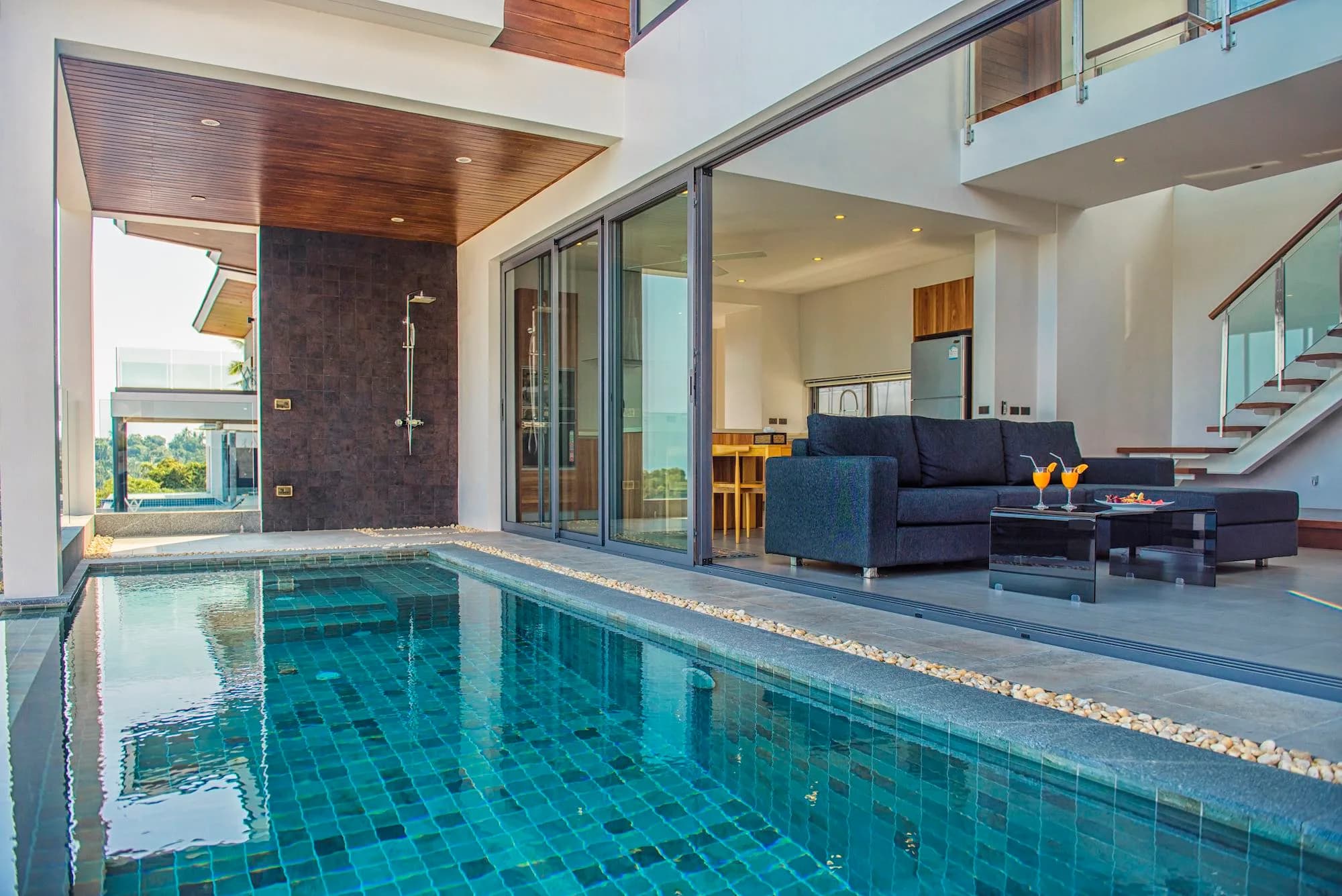 2 Bedroom villa with wow sea views in Chaweng Noi – VIL0324 — vue 1