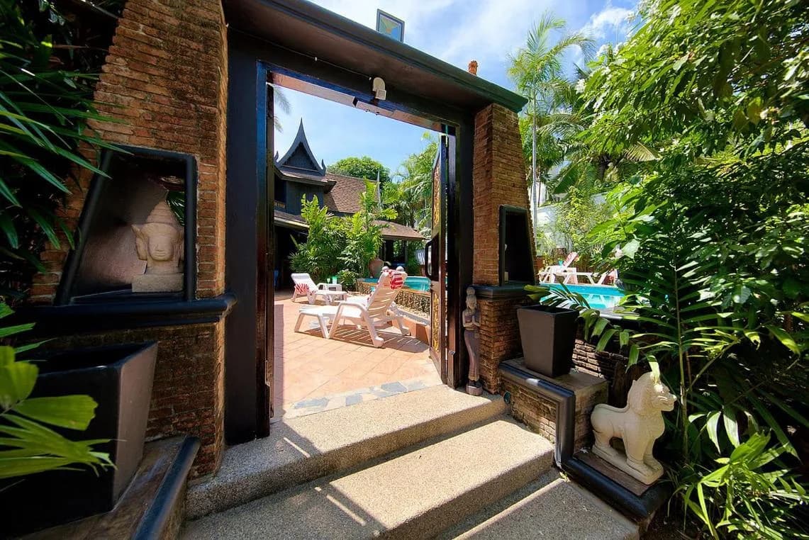 Oriental style 3 bedroom villa with a pool in Bophut – VIL0326 — vue 1