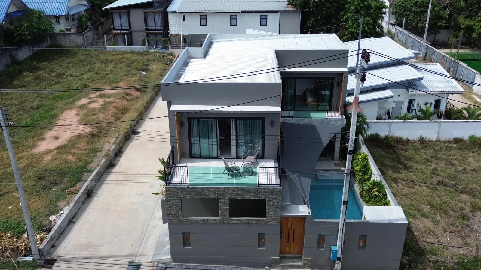Modern 2 bedroom villa with a private pool in Bophut – VIL0328 — view 1
