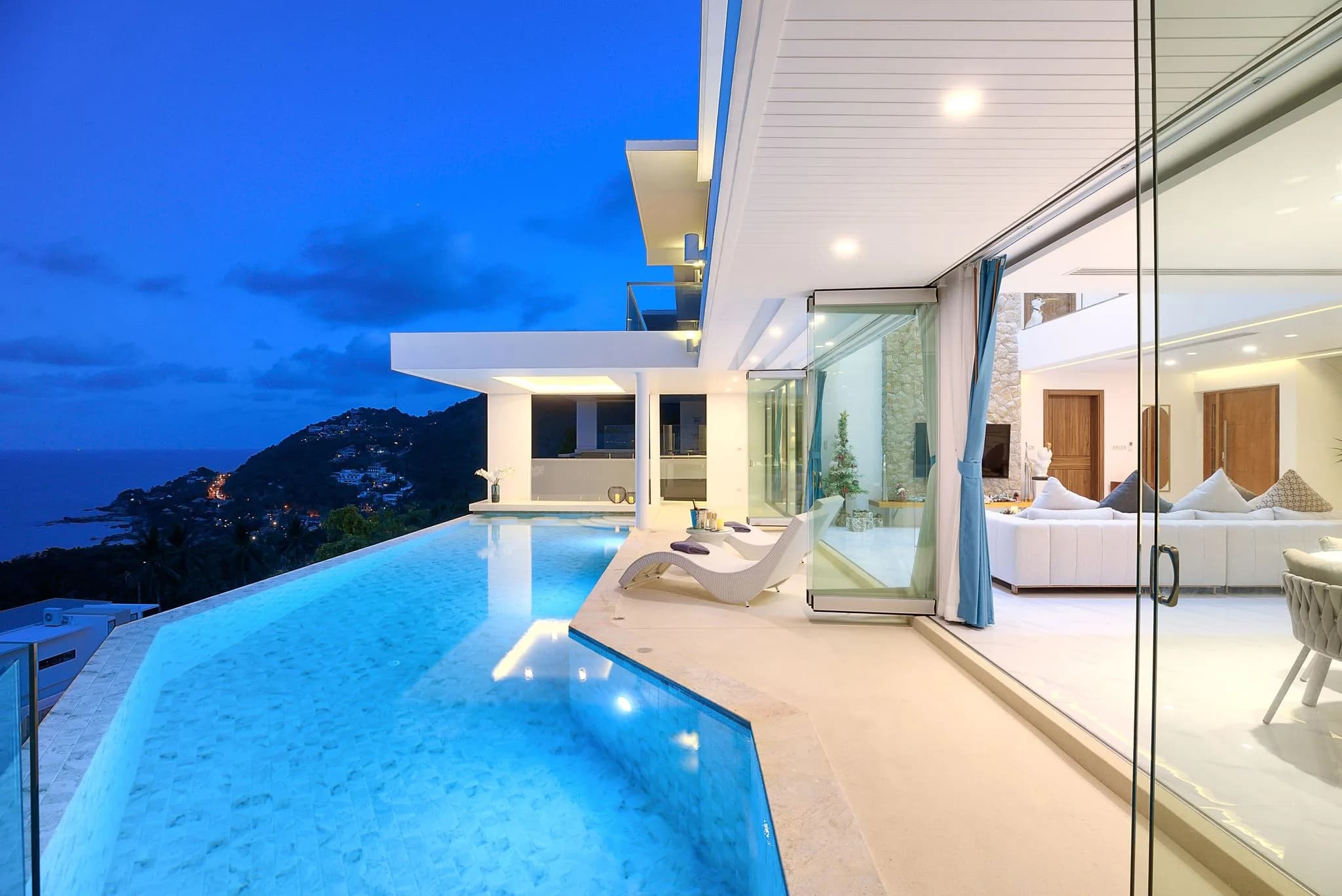 5 Bedroom villa with beautiful sea views in the hills of Chaweng Noi – VIL0366 — view 1