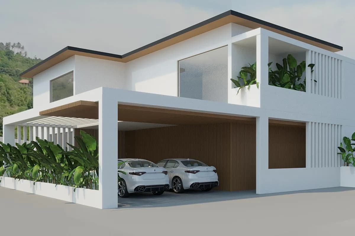 Clean and modern sea view villas in top location – VIL0372 — vue 1