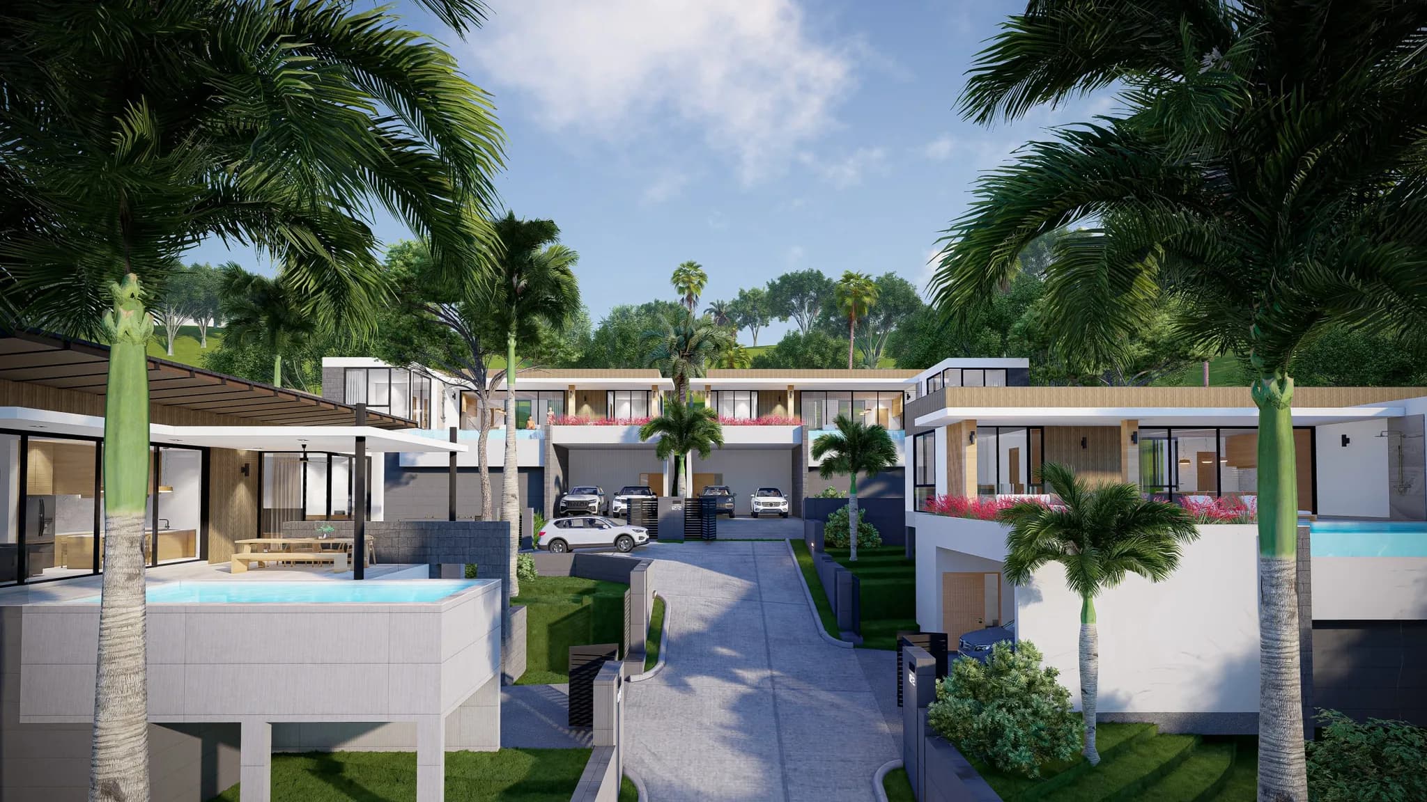 Family 2 and 3 bedroom villas with a pool within 5 min drive to ISS School – VIL0375 — vue 1