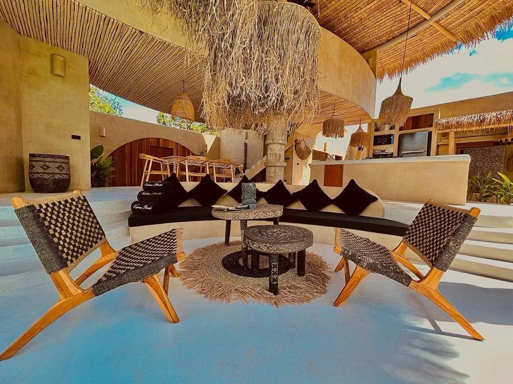3 bedroom Bali style villa with a private pool walking distance to the beach in Bophut – VIL0388 — view 1