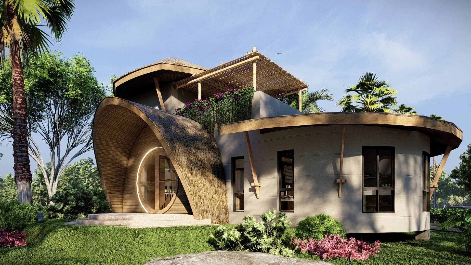 Unique design 3 bedroom villa with a love to nature in Bophut/Maenam area – VIL0396 — vignette 3