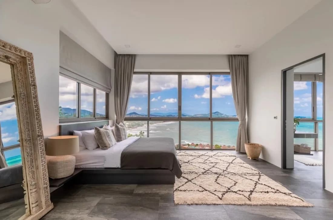 Paradise 6 bedroom villa with breathtaking sea views 2 minute drive from Chaweng Noi beach – VIL0398 — thumbnail 2