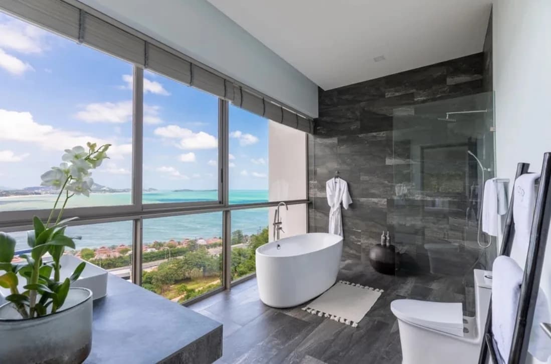 Paradise 6 bedroom villa with breathtaking sea views 2 minute drive from Chaweng Noi beach – VIL0398 — thumbnail 5