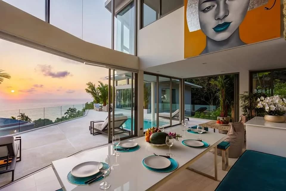 Breathtaking 4 bedroom villa with wow sea views in Chaweng Noi – VIL0401 — vignette 3