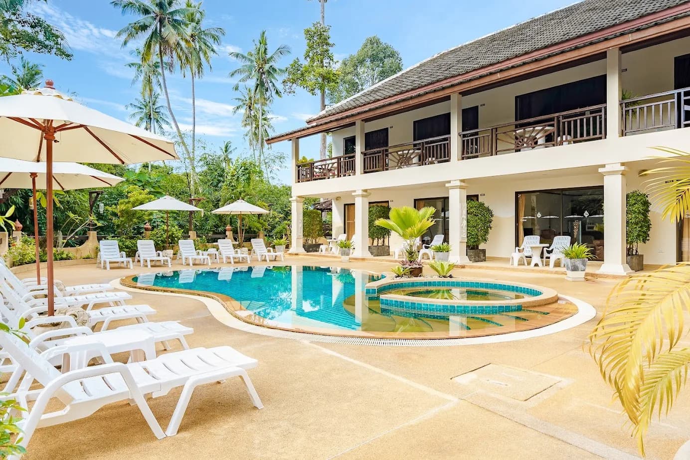 Hotel with 15 bedrooms and a pool within 5 minute walk to Lamai beach – VIL0405 — vue 1