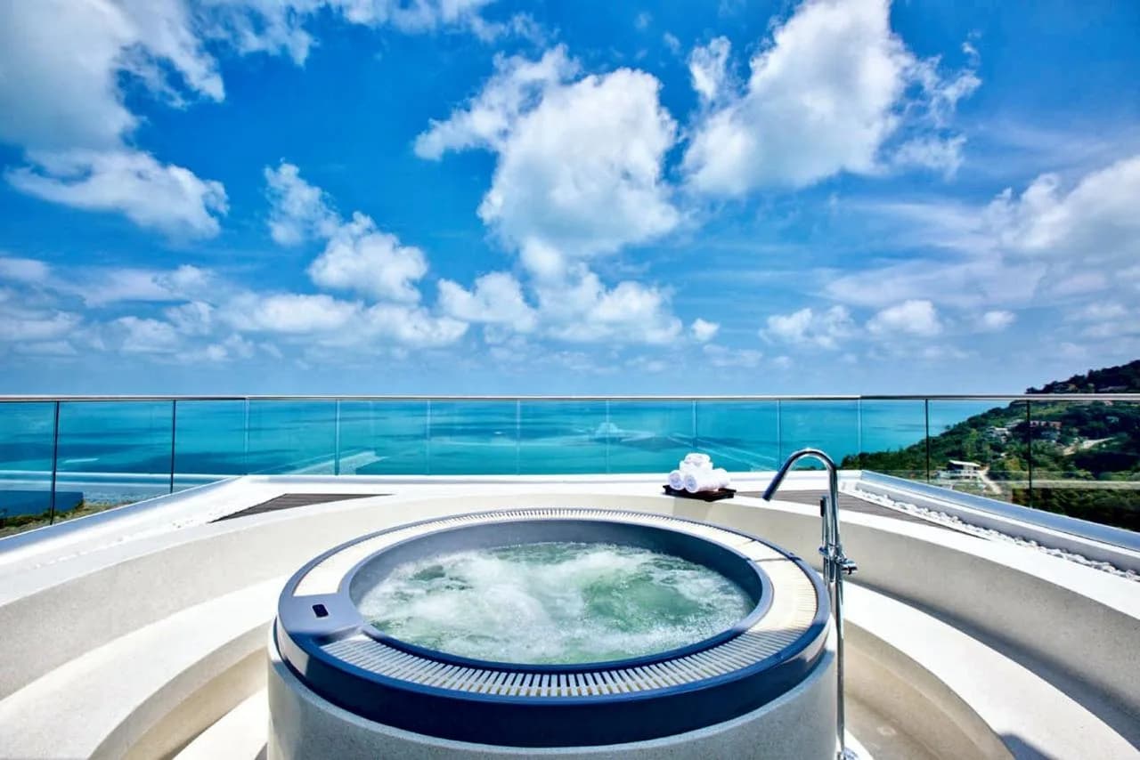 Huge 6 bedroom sea view villas with 2 private pools in Chaweng Noi – VIL0406 — vignette 6