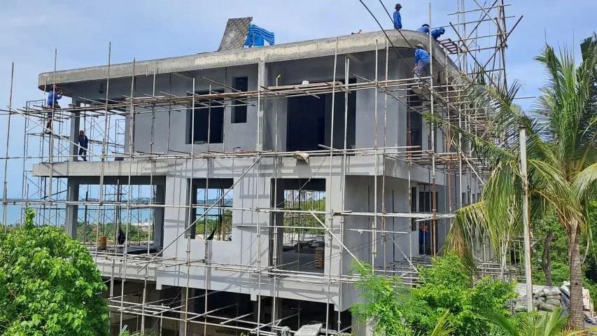 Modern and spacious 4 bedroom villa with a sea view in a the quite area of Bophut – VIL0414 — vue 1