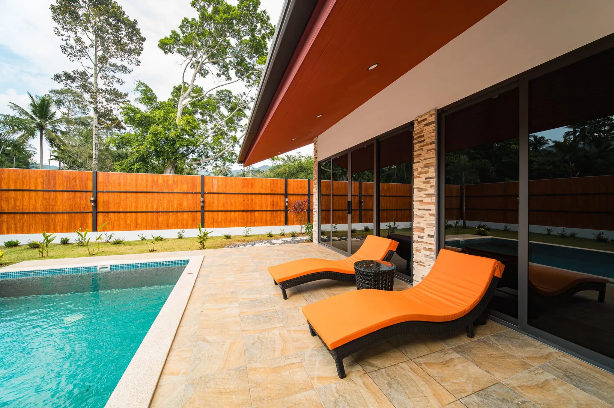 A complex of 3 bedroom villas with a private pool in Lamai – VIL0421 — view 1