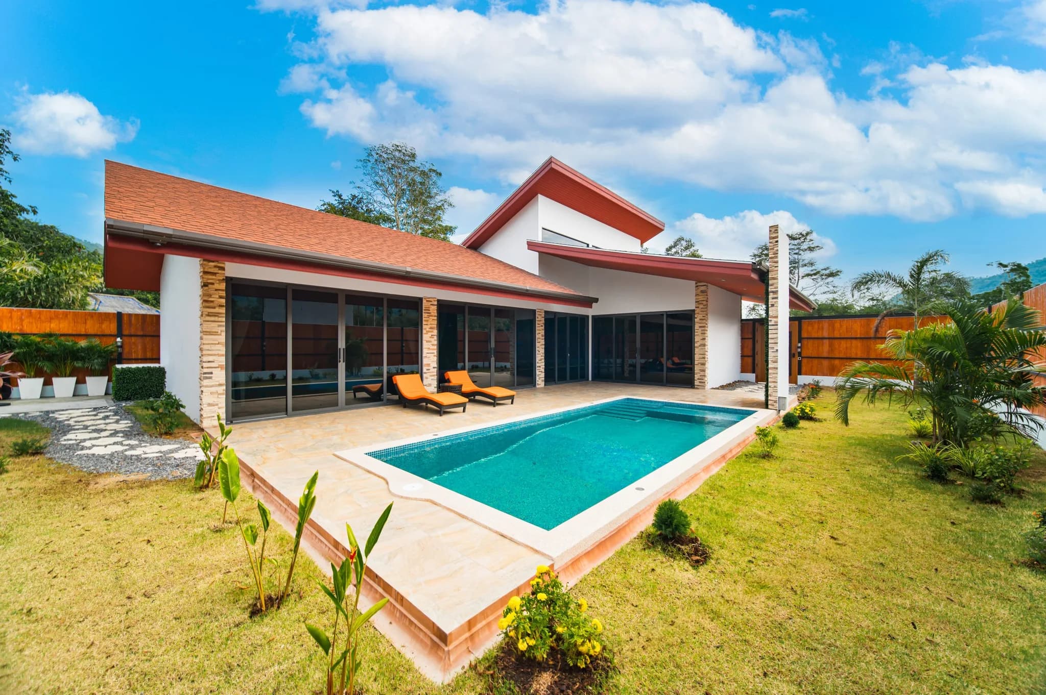 A complex of 3 bedroom villas with a private pool in Lamai – VIL0421 — thumbnail 2