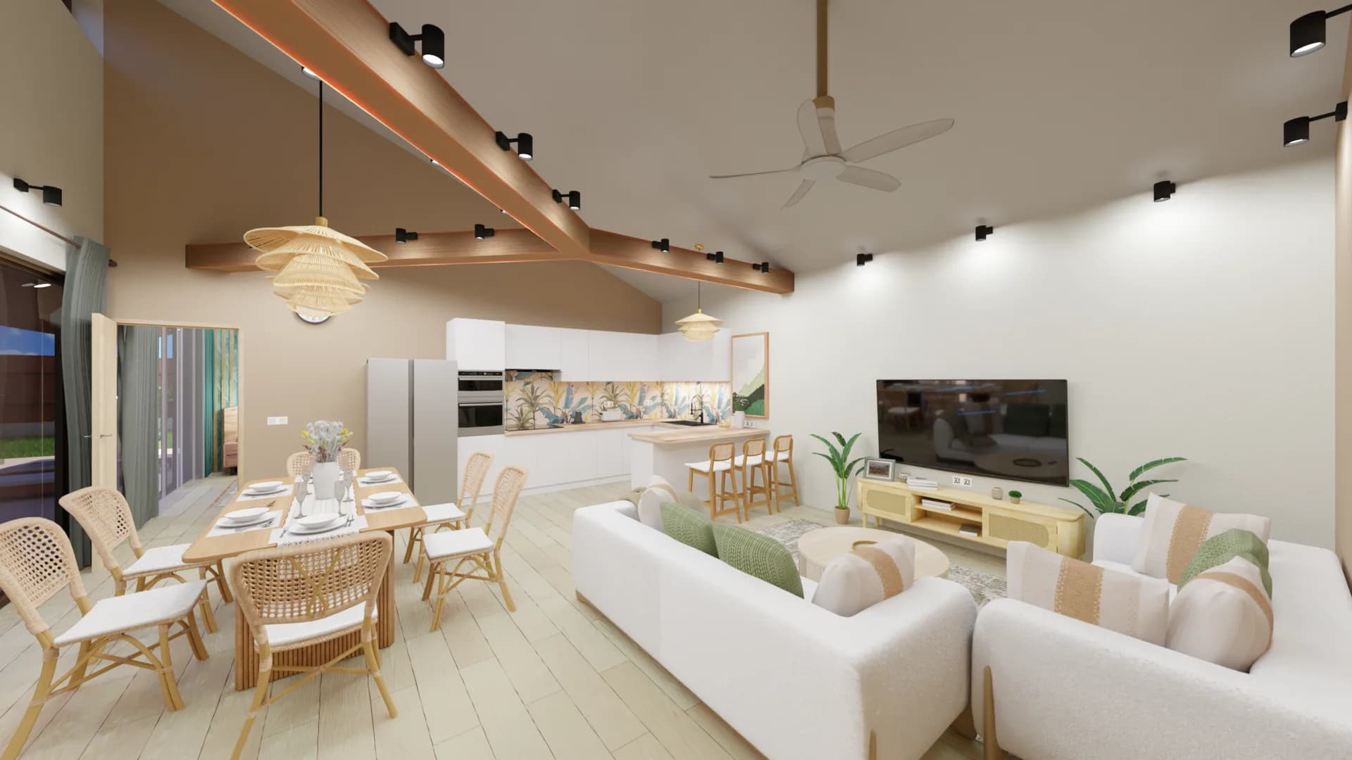 A complex of 3 bedroom villas with a private pool in Lamai – VIL0421 — thumbnail 5