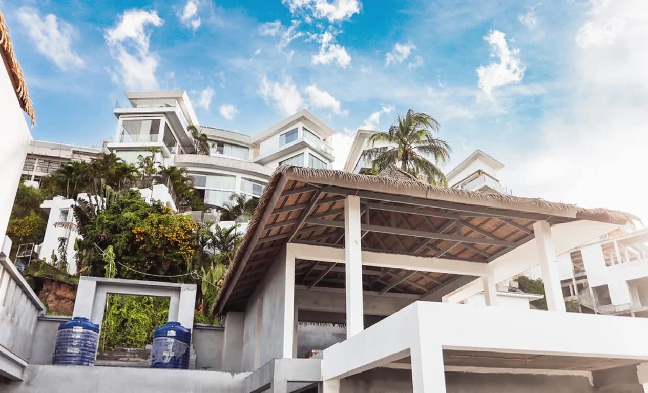 75% completed tropical 4 bedroom villa with amazing sea view in Chaweng Noi – VIL0422 — vignette 4